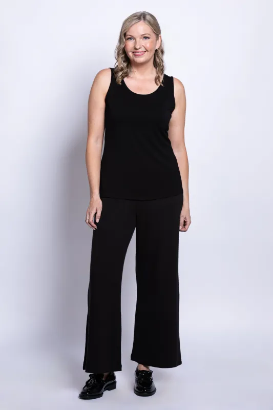 Avalon Tank, Black, Bamboo. sold by Blue Sky