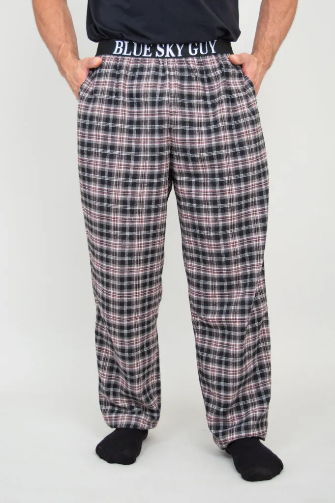 Tanner Pant, Black Plaid, 100% Cotton sold by Blue Sky product image thumbnail 3