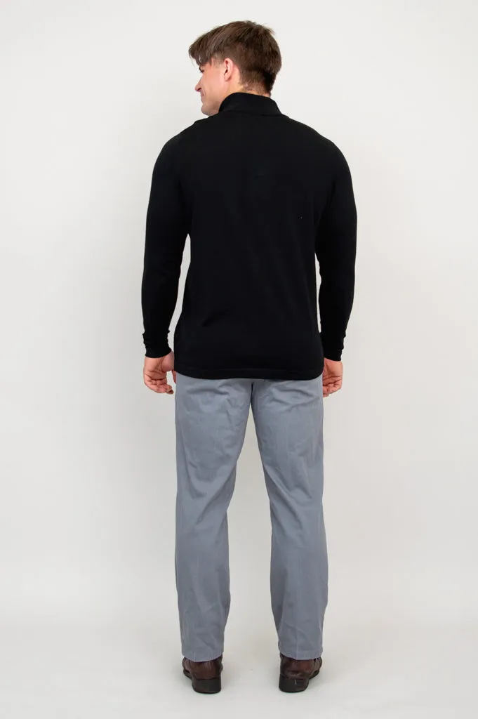 Andrew Sweater, Black, 100% Merino Wool sold by Blue Sky product image thumbnail 4