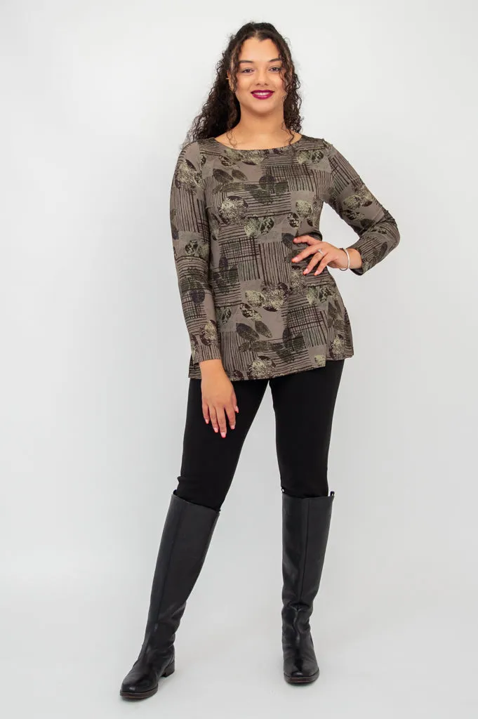 Cheerful Tunic, Fall Sketch, Bamboo - Final Sale sold by Blue Sky product image thumbnail 3