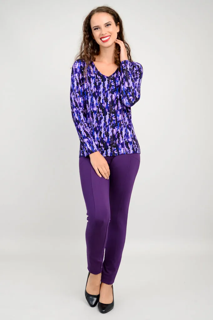 Mia Long Sleeve, Plum Rain, Bamboo sold by Blue Sky product image thumbnail 3