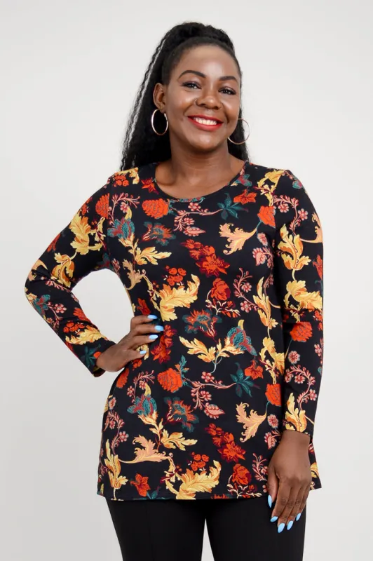 Lovely Tunic, Ornate, Bamboo- Final Sale sold by Blue Sky