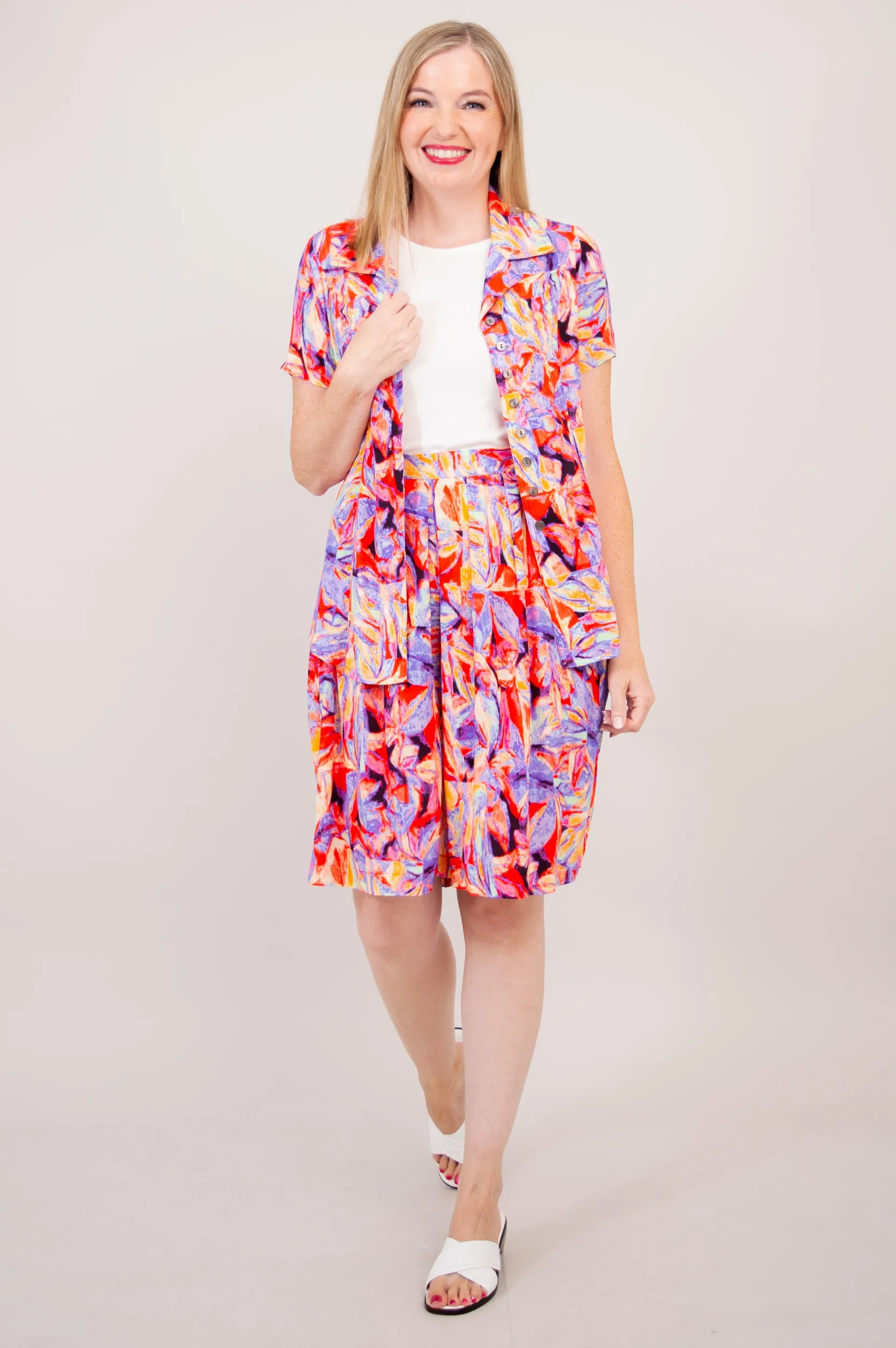 Samantha S/S Top, Carro, Woven Bamboo sold by Blue Sky product image thumbnail 4