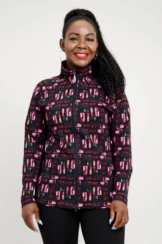 Sona Jacket, Ruby Wall, Bamboo sold by Blue Sky