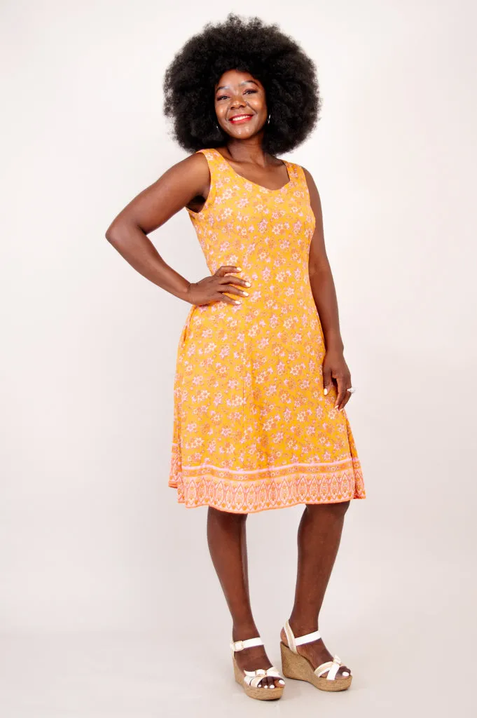 Sweet Sara Dress, Jaune sold by Blue Sky product image thumbnail 5