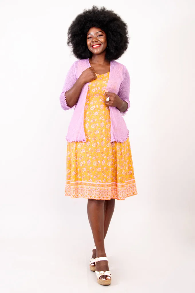 Sweet Sara Dress, Jaune sold by Blue Sky product image thumbnail 2