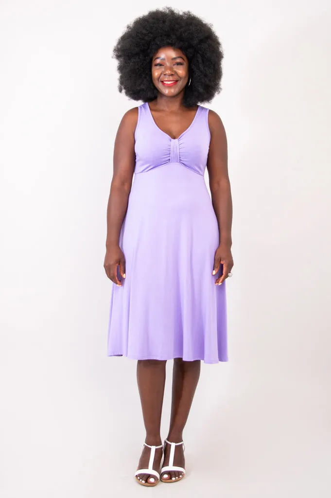 Genesis Dress, Lavender, Bamboo sold by Blue Sky product image thumbnail 5