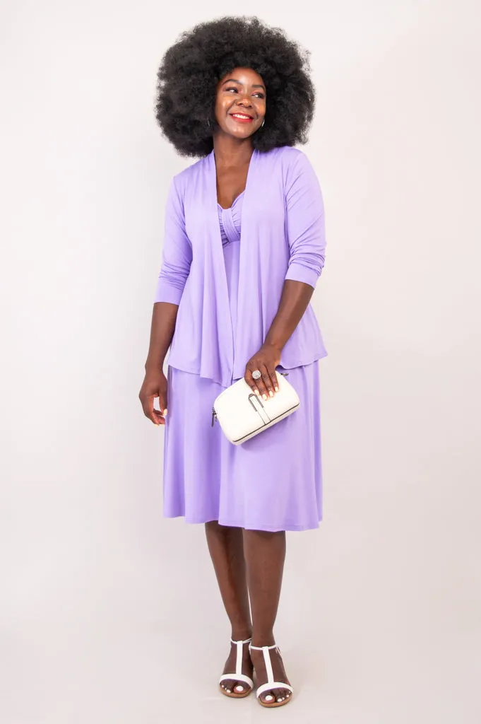 Genesis Dress, Lavender, Bamboo sold by Blue Sky product image thumbnail 4