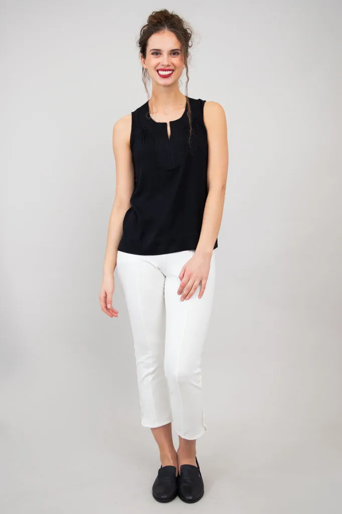 Scarlette Tank, Black, Linen Bamboo sold by Blue Sky product image thumbnail 2