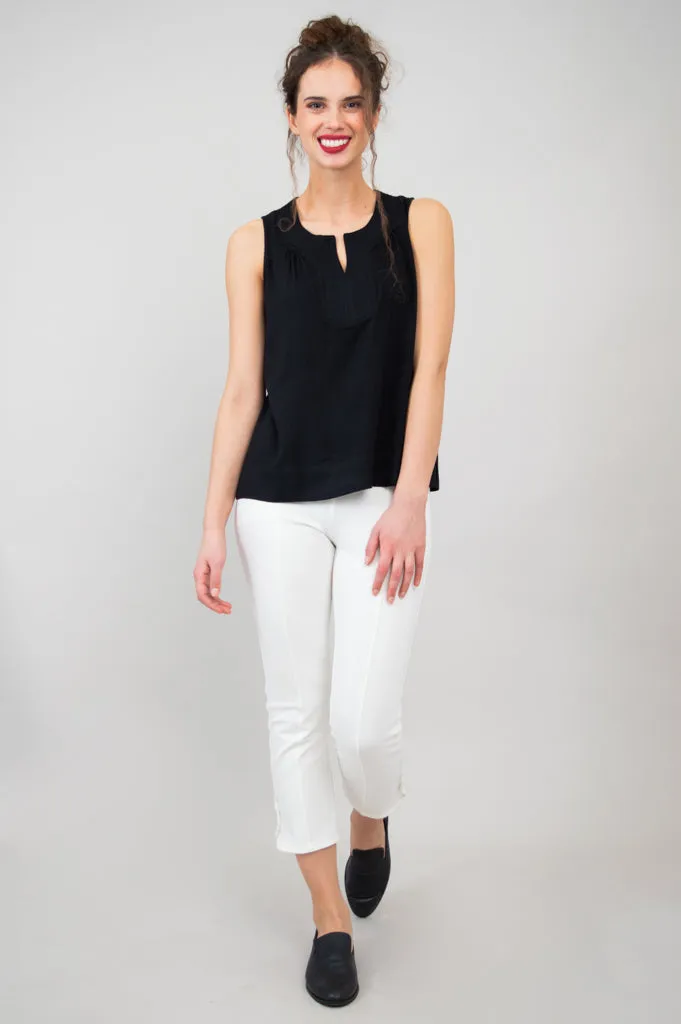 Scarlette Tank, Black, Linen Bamboo sold by Blue Sky product image thumbnail 4