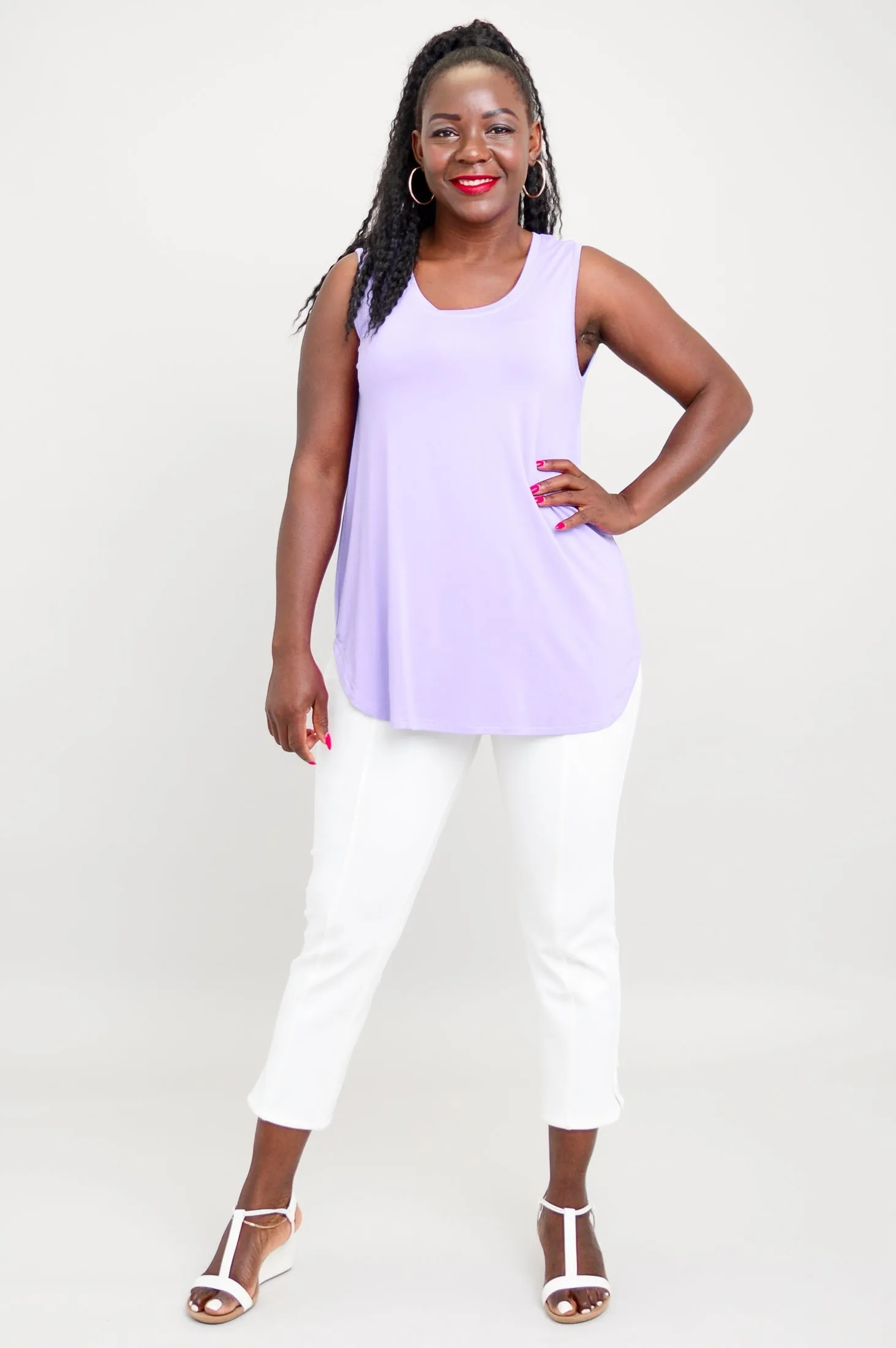 Jazz Tank, Lavender, Bamboo sold by Blue Sky product image thumbnail 5