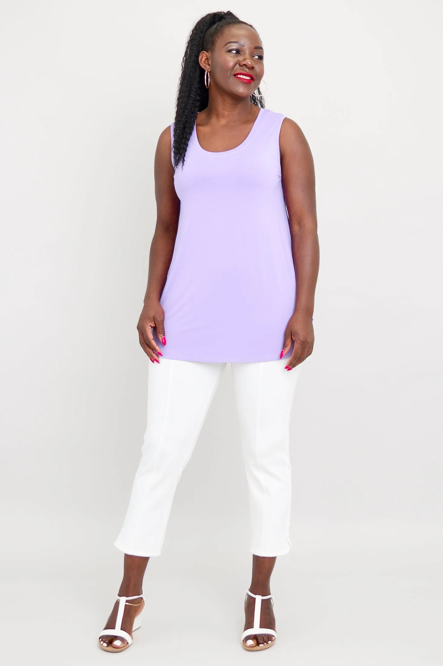 Jazz Tank, Lavender, Bamboo sold by Blue Sky product image thumbnail 3