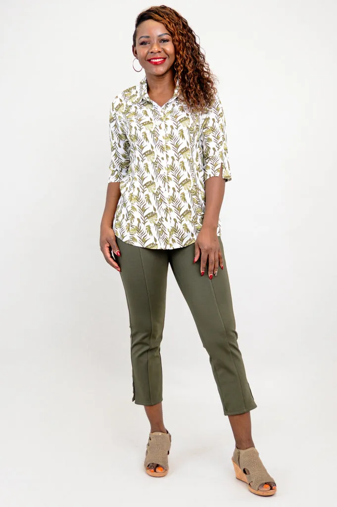 Lorine Blouse, Panama, Linen Bamboo - Final Sale sold by Blue Sky product image thumbnail 3