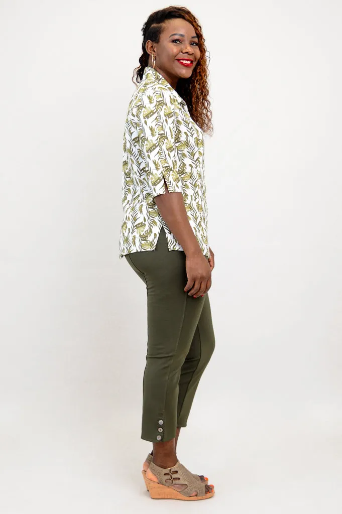 Lorine Blouse, Panama, Linen Bamboo - Final Sale sold by Blue Sky product image thumbnail 5