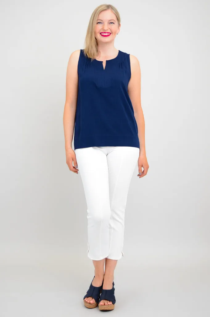 Scarlette Tank, Indigo, Linen Bamboo sold by Blue Sky product image thumbnail 5
