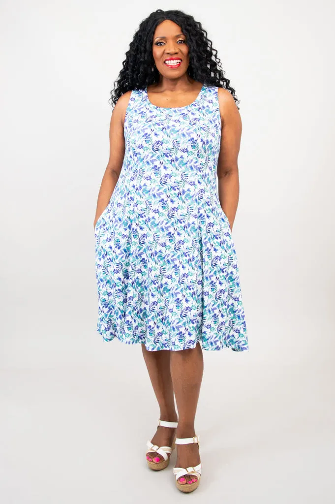 Sara Dress, Melbourne, Linen Bamboo- Final Sale sold by Blue Sky product image thumbnail 4