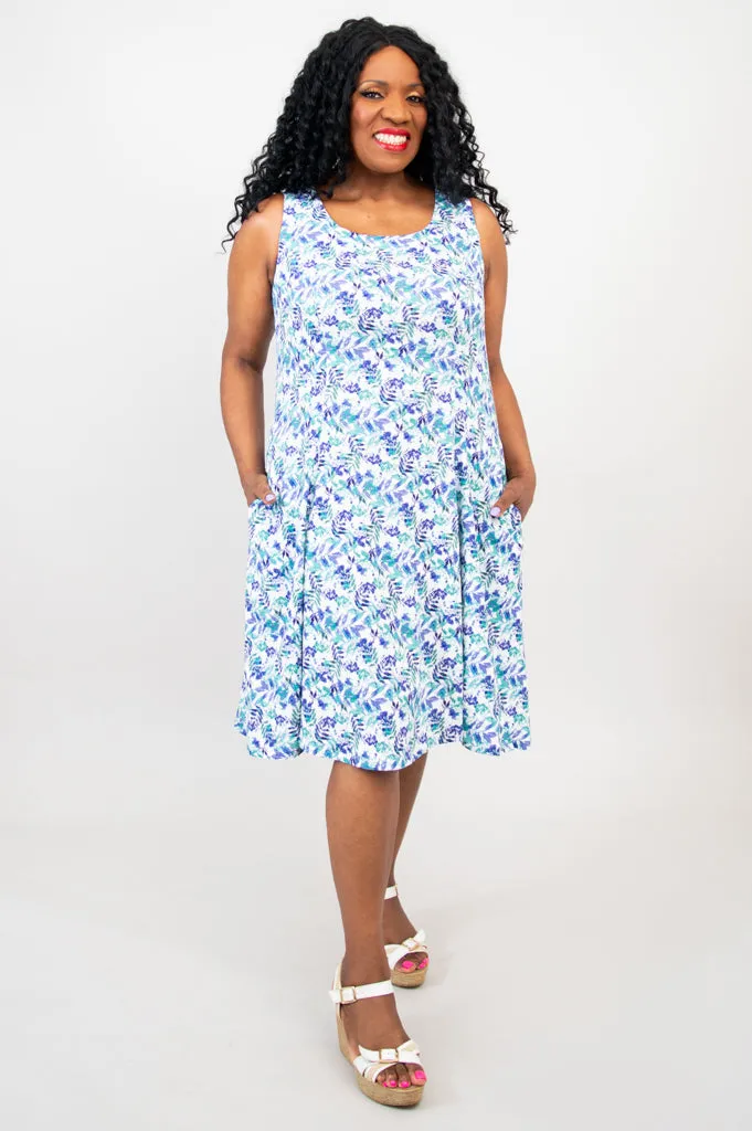 Sara Dress, Melbourne, Linen Bamboo- Final Sale sold by Blue Sky product image thumbnail 3