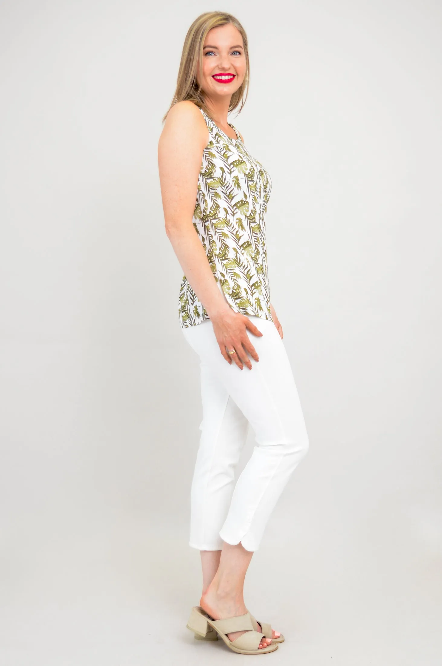 Dena Tank, Panama, Linen Bamboo - Final Sale sold by Blue Sky product image thumbnail 5