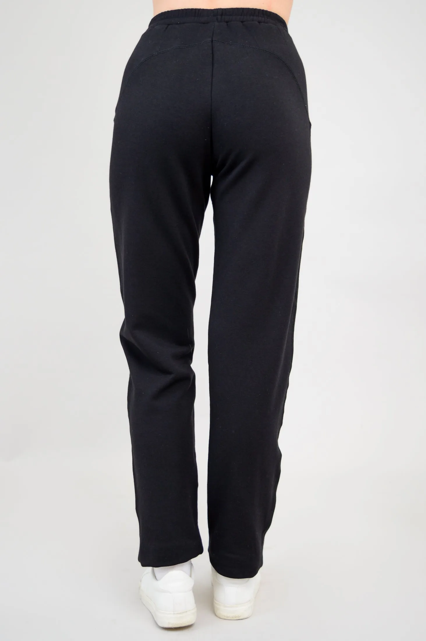 Christine Pant, Black, Bamboo Fleece sold by Blue Sky product image thumbnail 5