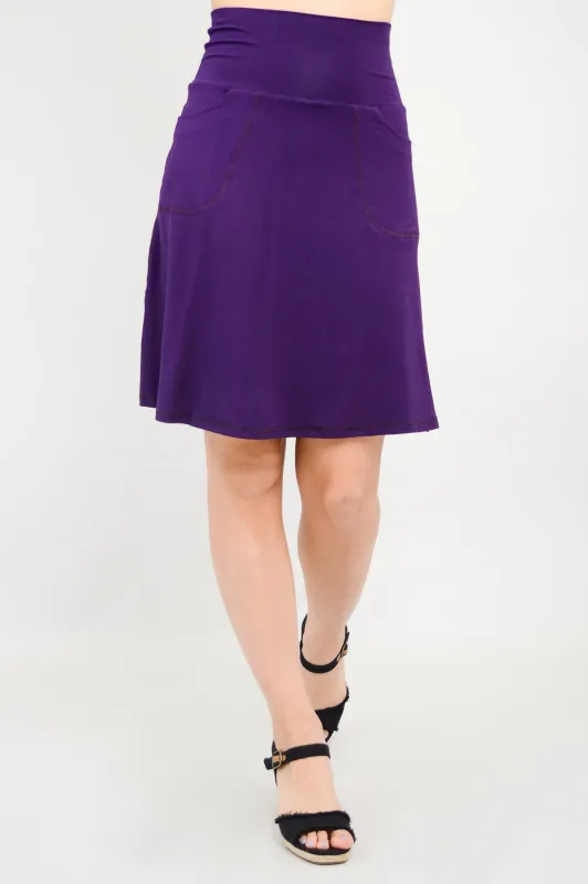 Magna Skort, Royale, Bamboo sold by Blue Sky