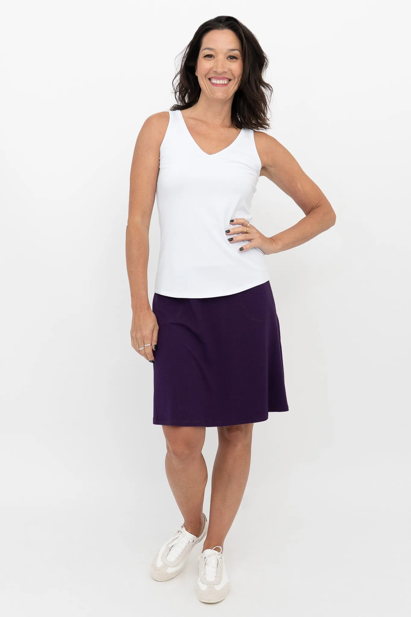 Magna Skort, Royale, Bamboo sold by Blue Sky product image thumbnail 4