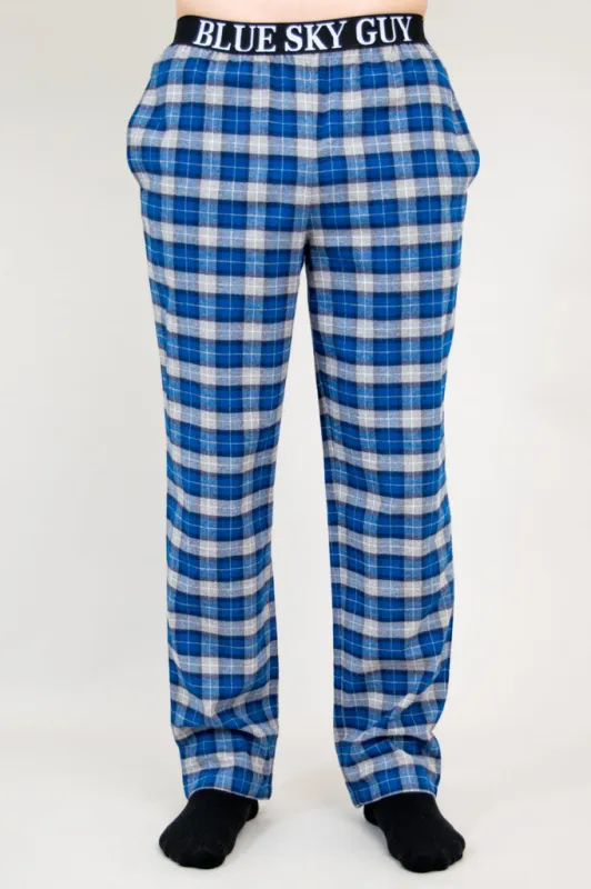Tanner Pant, Tartan Plaid, 100% Cotton sold by Blue Sky