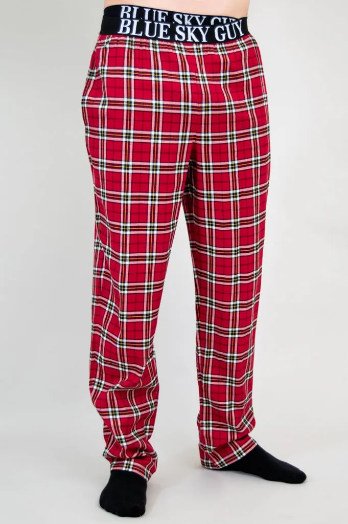 Tanner Pant, Crimson Plaid, 100% Cotton sold by Blue Sky product image thumbnail 5