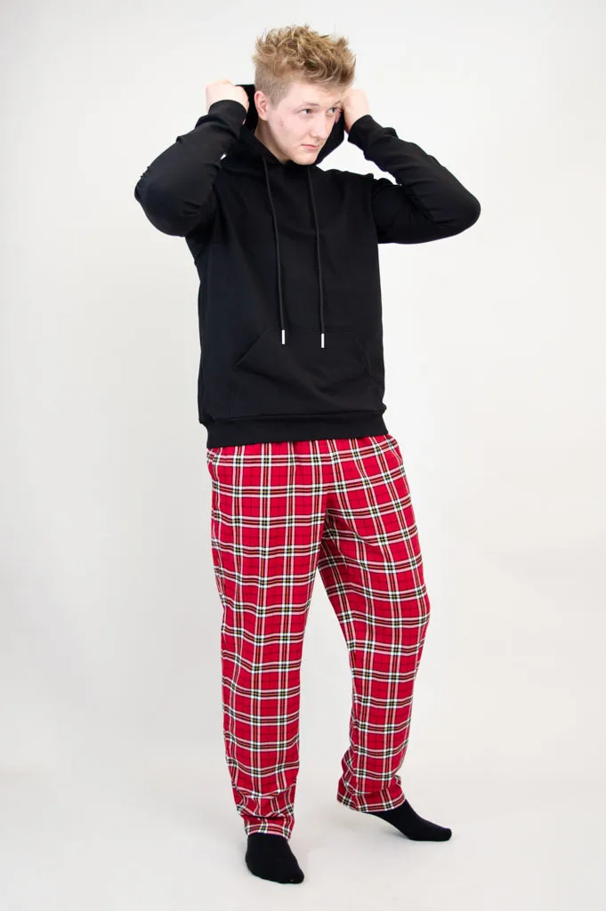 Tanner Pant, Crimson Plaid, 100% Cotton sold by Blue Sky product image thumbnail 3