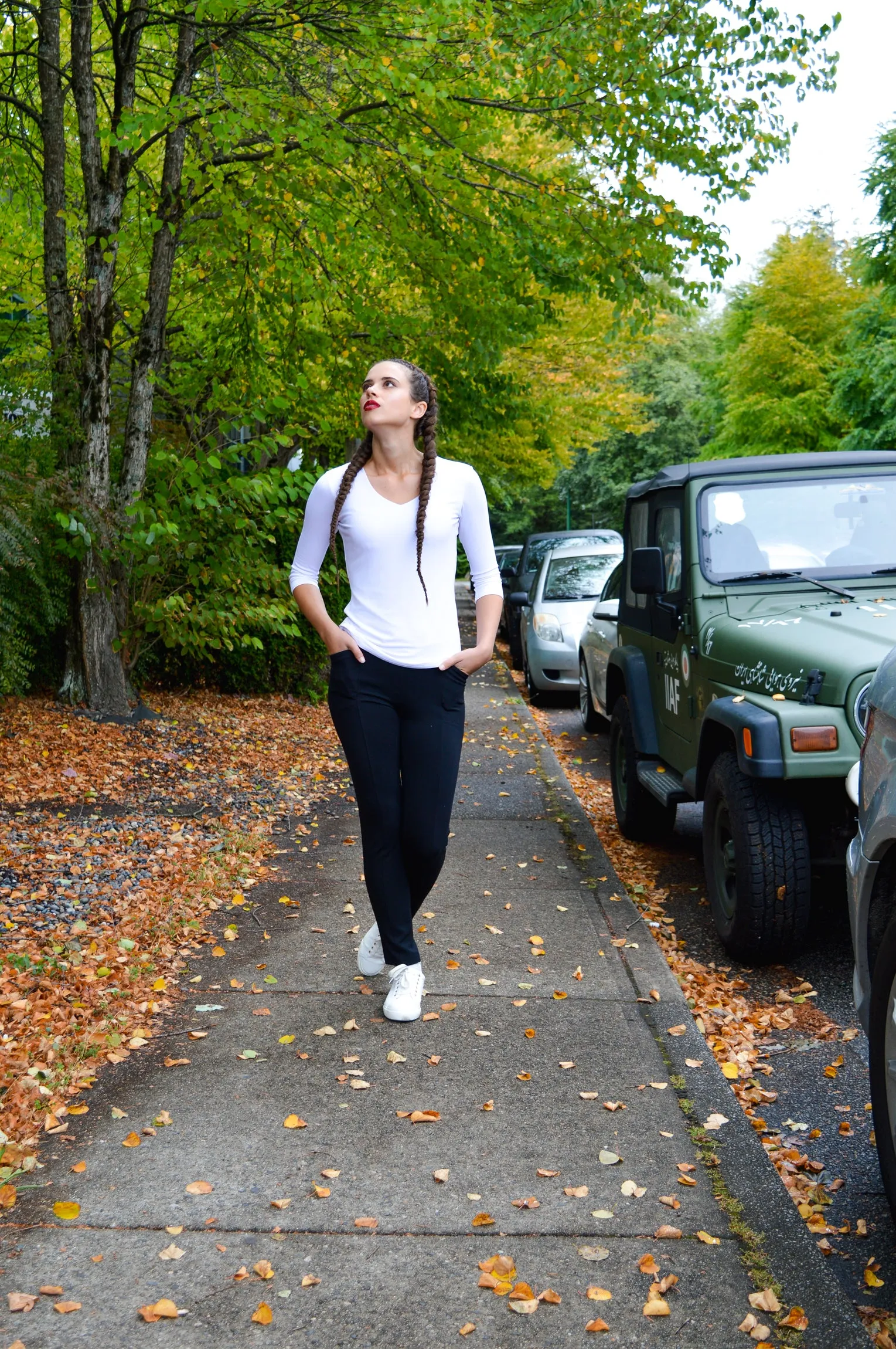 Mia Top, Snow White, Bamboo sold by Blue Sky product image thumbnail 2