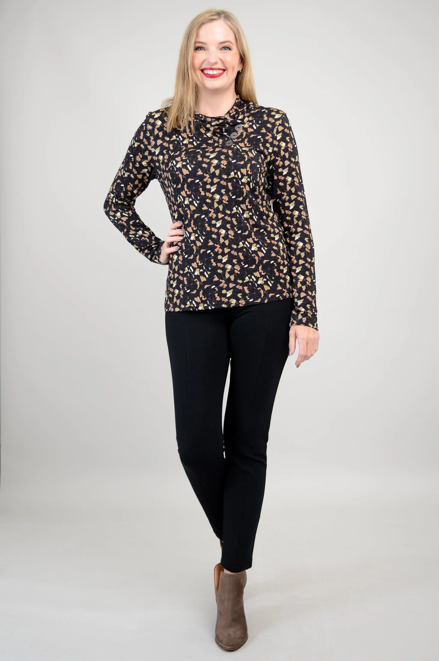 Trinity L/S Top, Calico, Bamboo - Final Sale sold by Blue Sky product image thumbnail 5
