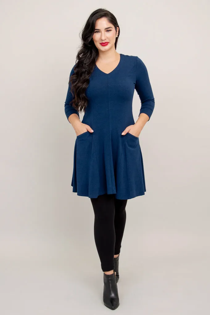 Wilma Tunic, Indigo, Bamboo- Final Sale sold by Blue Sky product image thumbnail 5