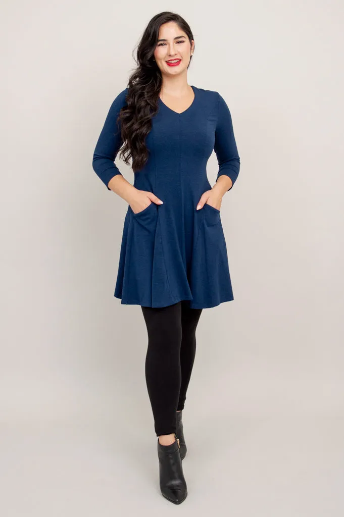Wilma Tunic, Indigo, Bamboo- Final Sale sold by Blue Sky product image thumbnail 4