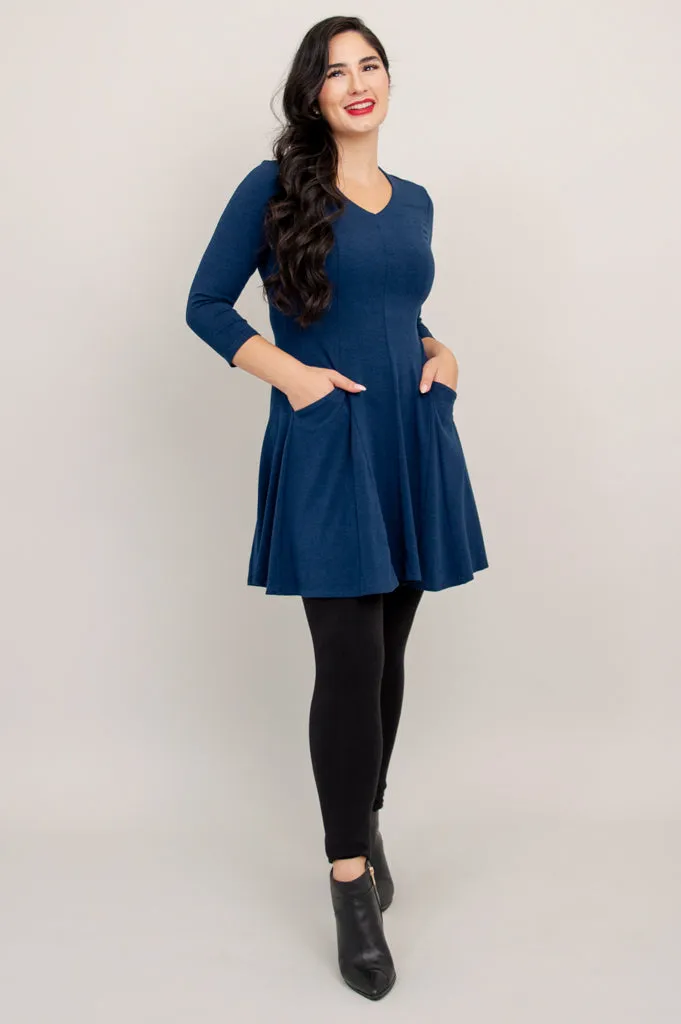 Wilma Tunic, Indigo, Bamboo- Final Sale sold by Blue Sky product image thumbnail 2