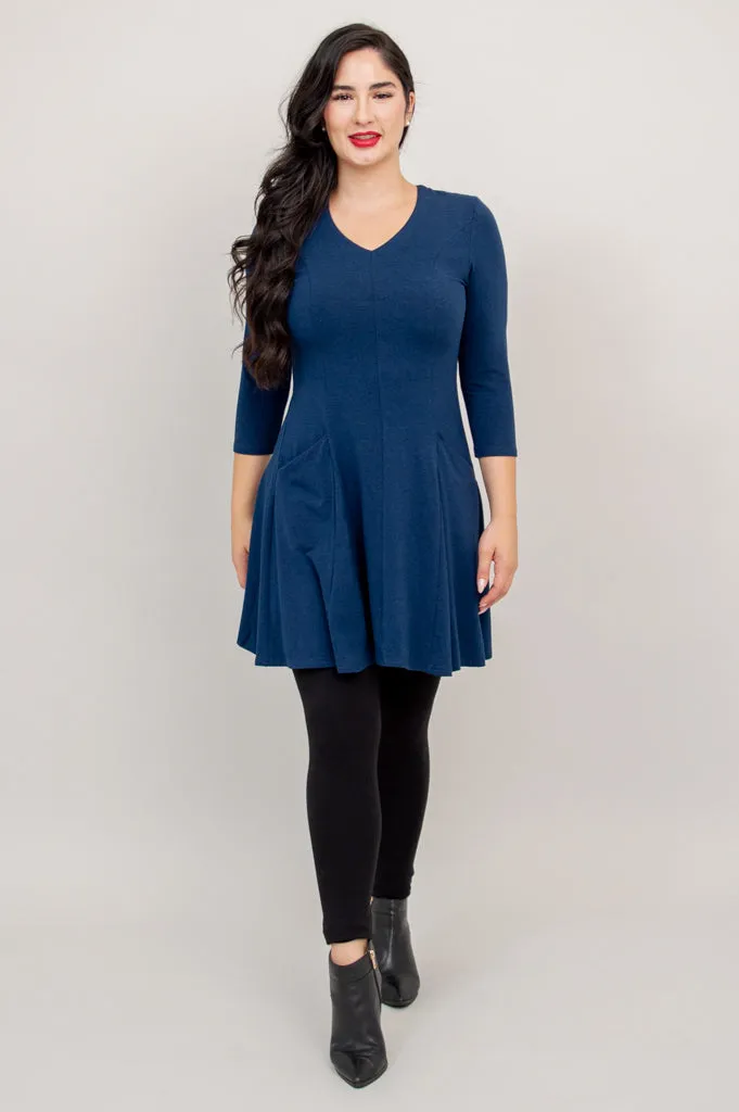 Wilma Tunic, Indigo, Bamboo- Final Sale sold by Blue Sky product image thumbnail 3