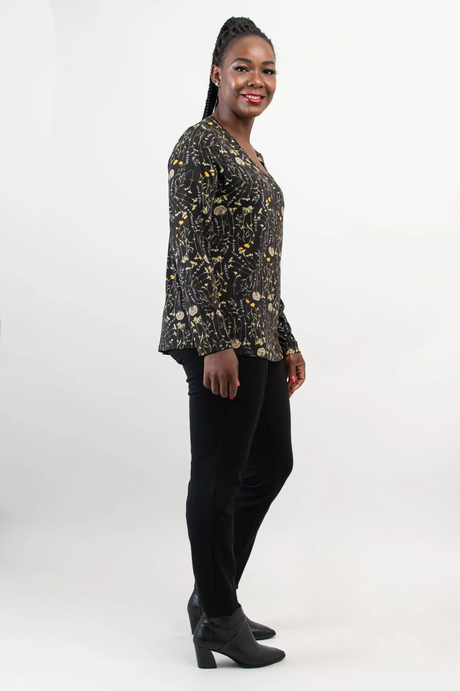 Peace Long Sleeve Top, Idaho Peak, Bamboo - Final Sale sold by Blue Sky product image thumbnail 4