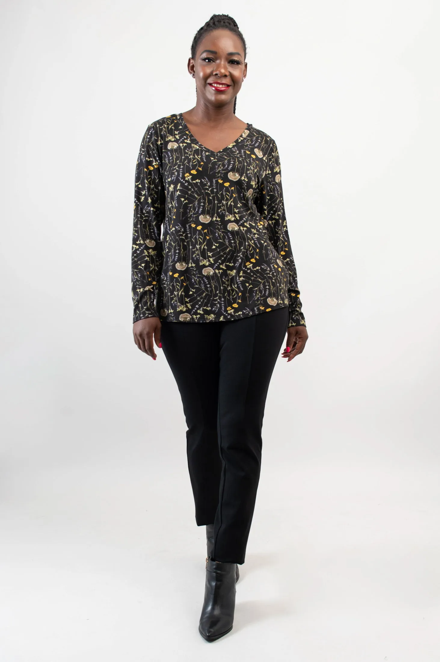 Peace Long Sleeve Top, Idaho Peak, Bamboo - Final Sale sold by Blue Sky product image thumbnail 2