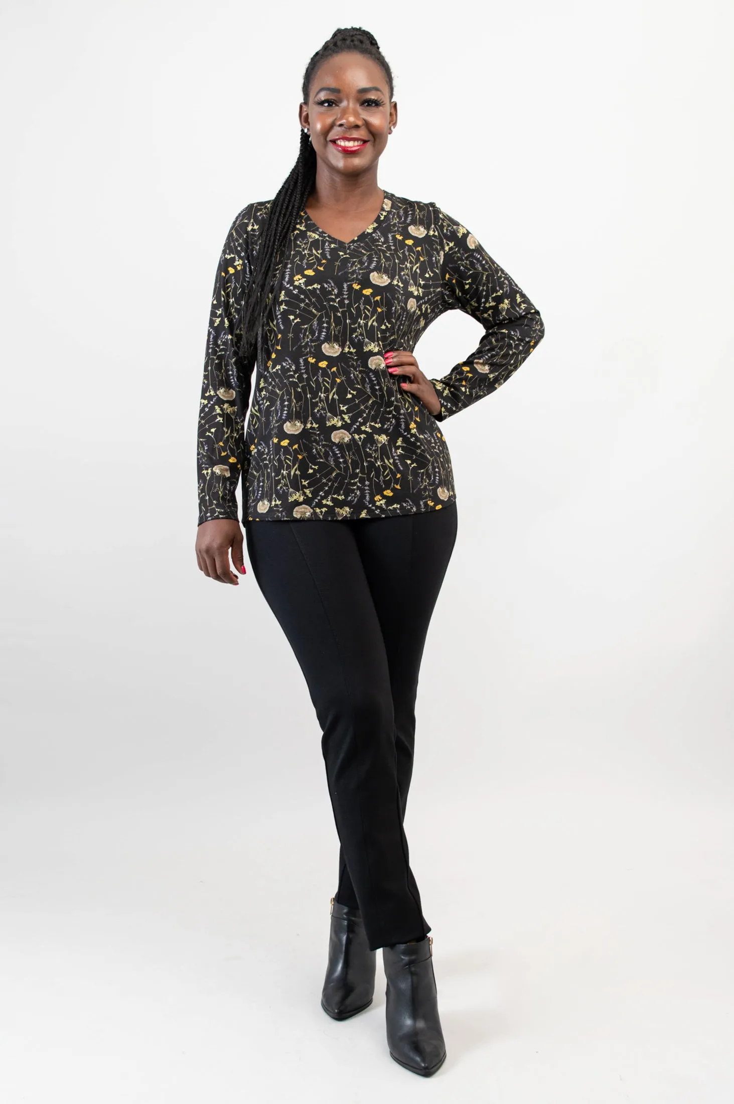 Peace Long Sleeve Top, Idaho Peak, Bamboo - Final Sale sold by Blue Sky product image thumbnail 3