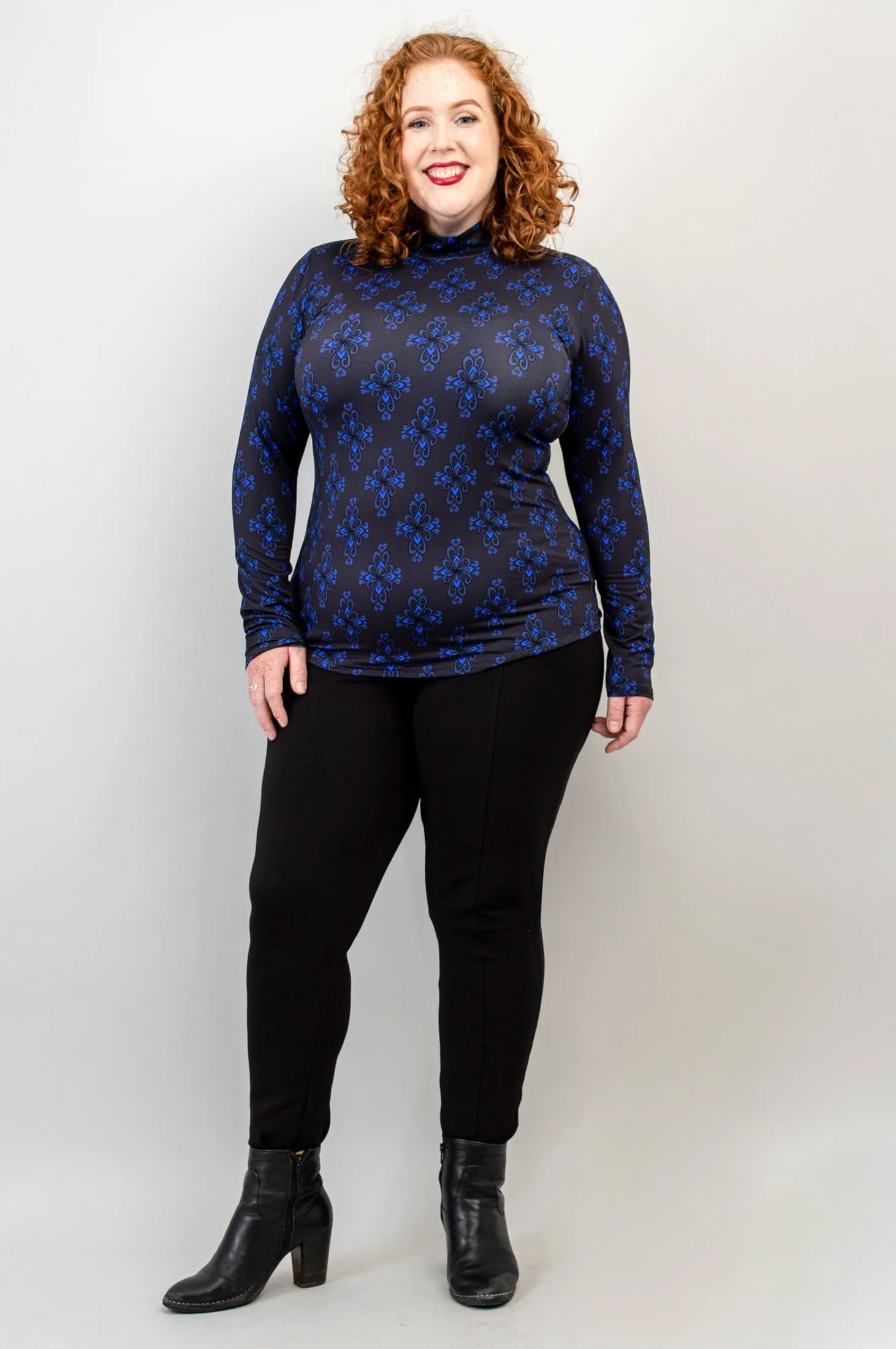 Tonya Top, Blue French, Bamboo -Final Sale sold by Blue Sky product image thumbnail 5