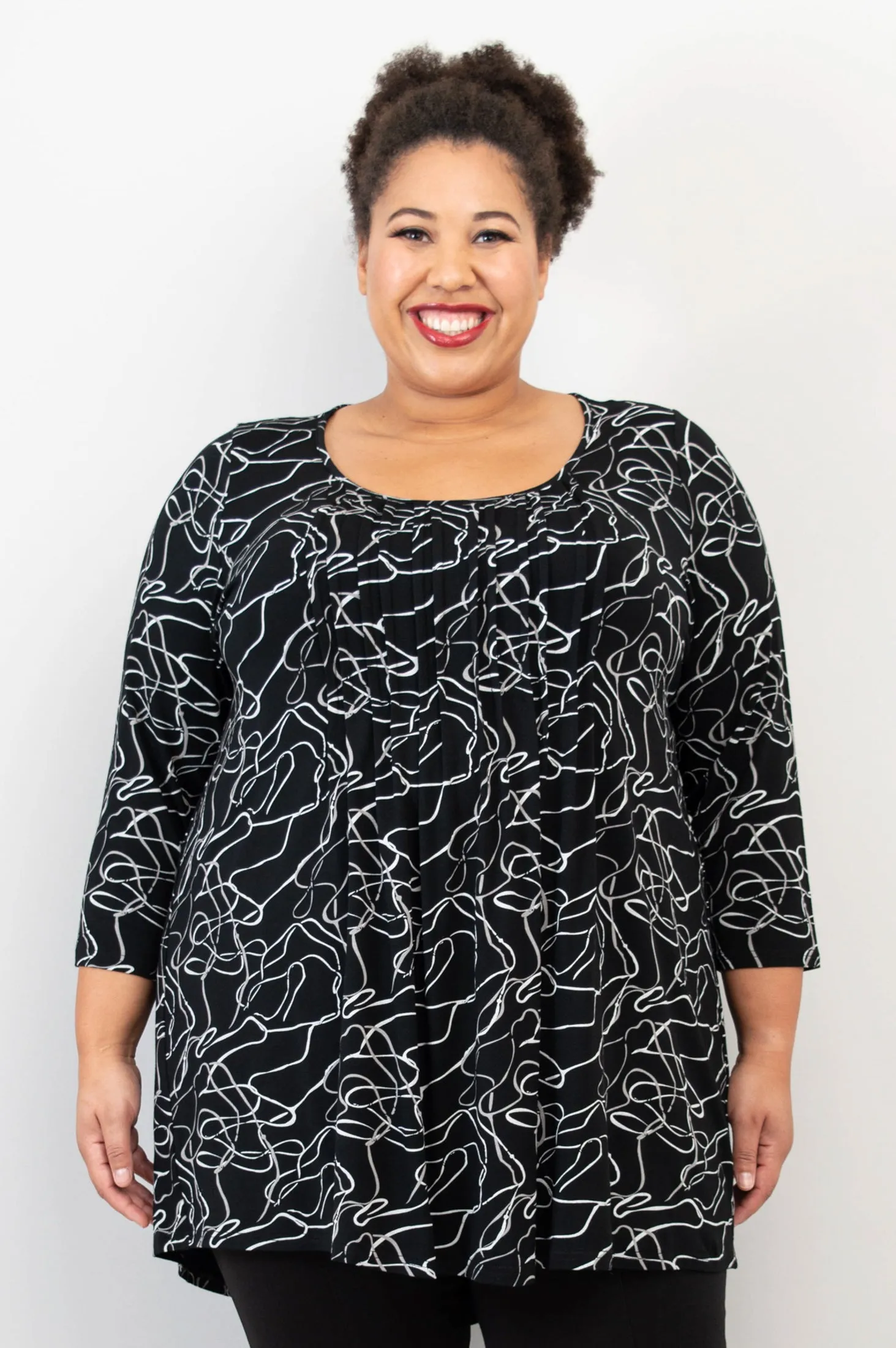 Peyton Top, Art Expo, Bamboo - Final Sale sold by Blue Sky