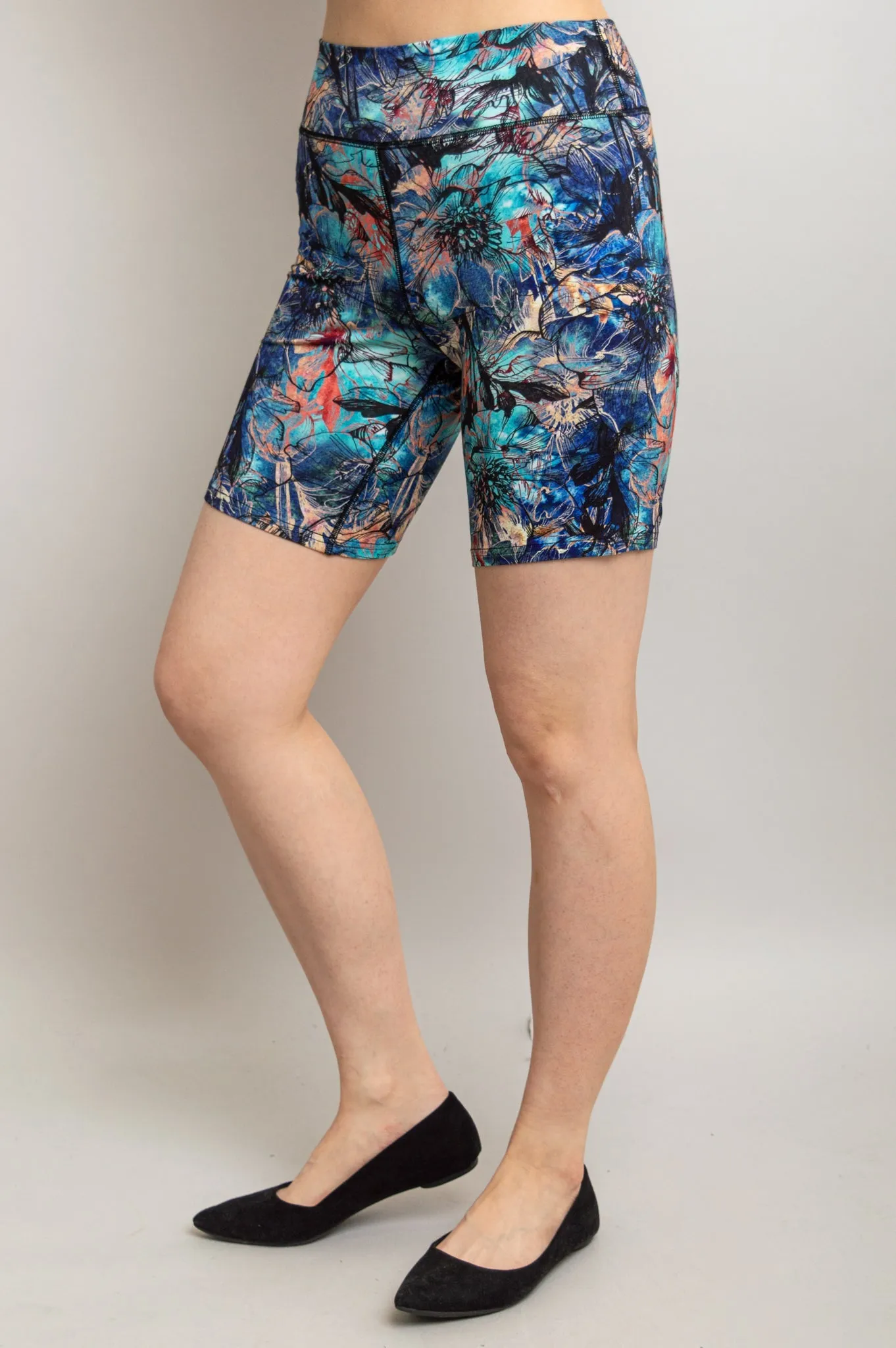 Hallie Shorts, Blue Dawn, Bamboo- Final Sale sold by Blue Sky product image thumbnail 2
