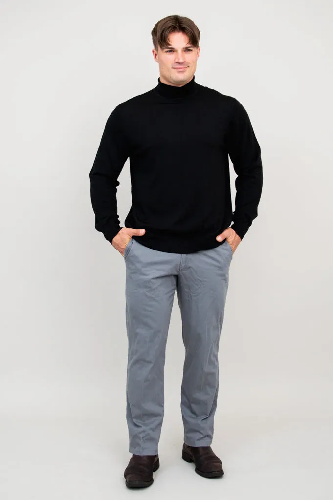 Eric Sweater, Black, 100% Merino Wool sold by Blue Sky product image thumbnail 4