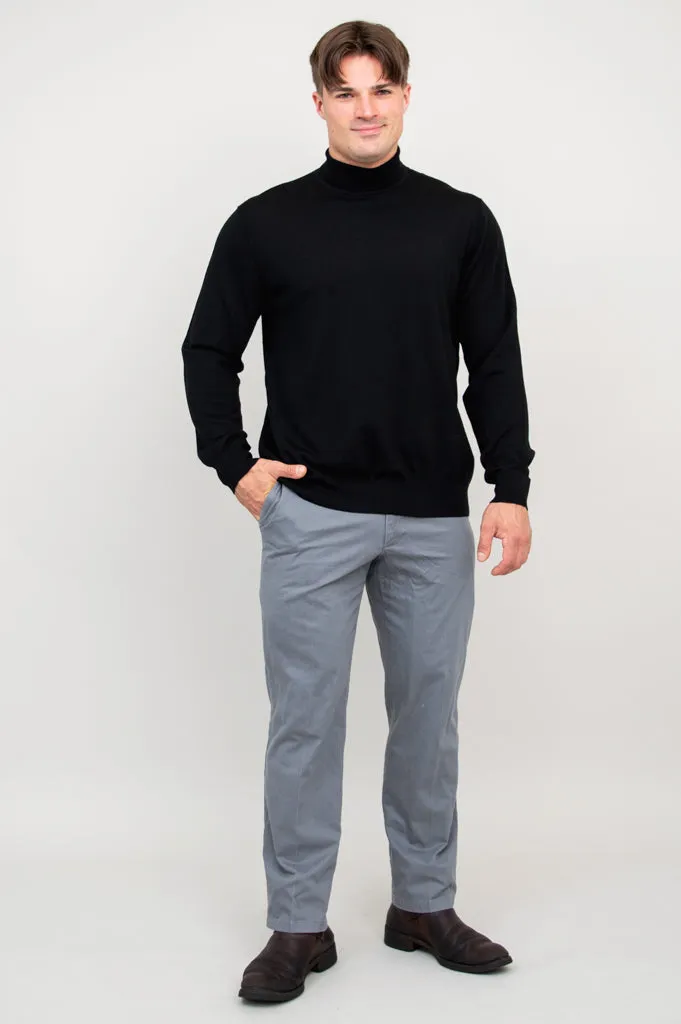Eric Sweater, Black, 100% Merino Wool sold by Blue Sky product image thumbnail 3