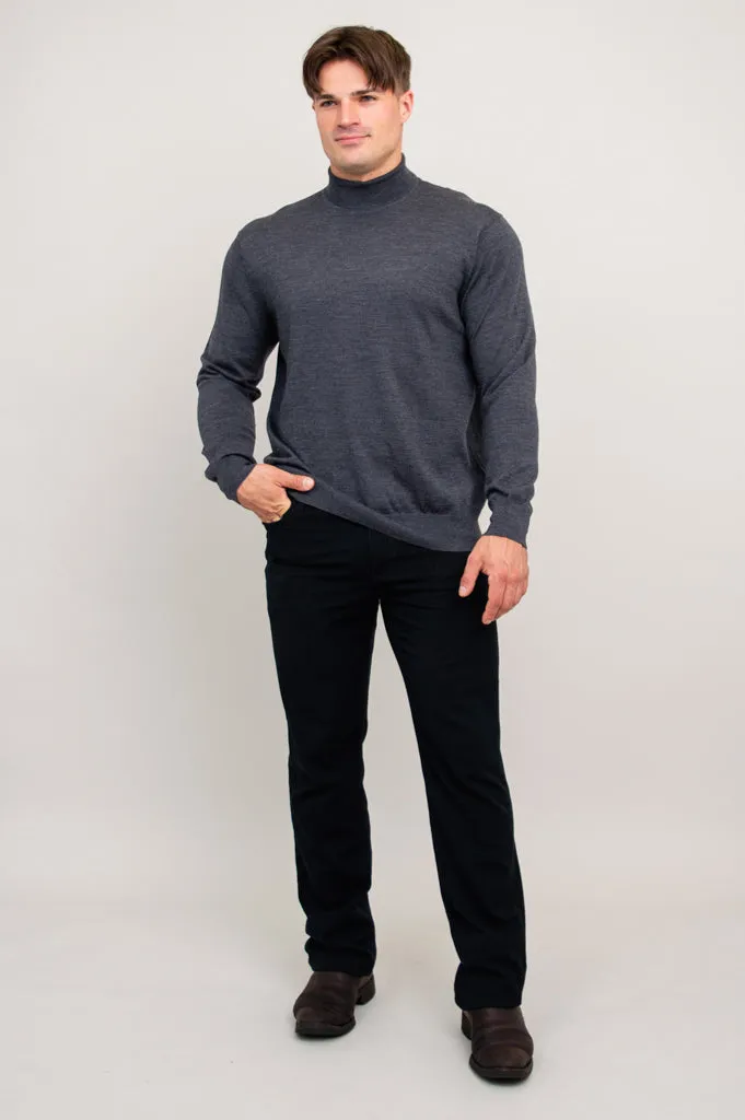 Eric Sweater, Charcoal, 100% Merino Wool sold by Blue Sky product image thumbnail 4