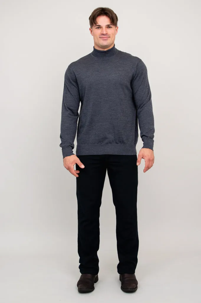 Eric Sweater, Charcoal, 100% Merino Wool sold by Blue Sky product image thumbnail 3