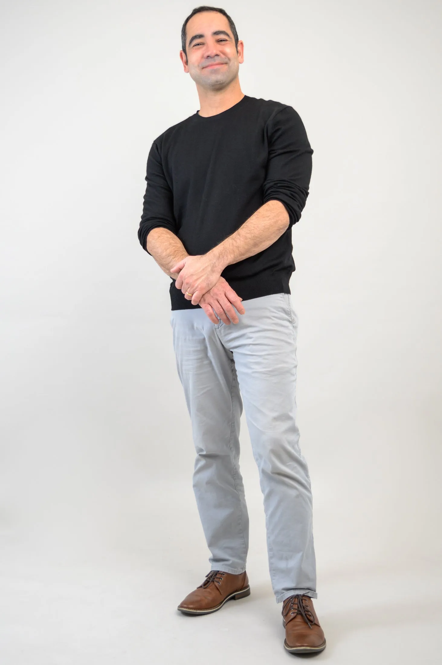 Fraser Sweater, Black, 100% Merino Wool sold by Blue Sky product image thumbnail 4