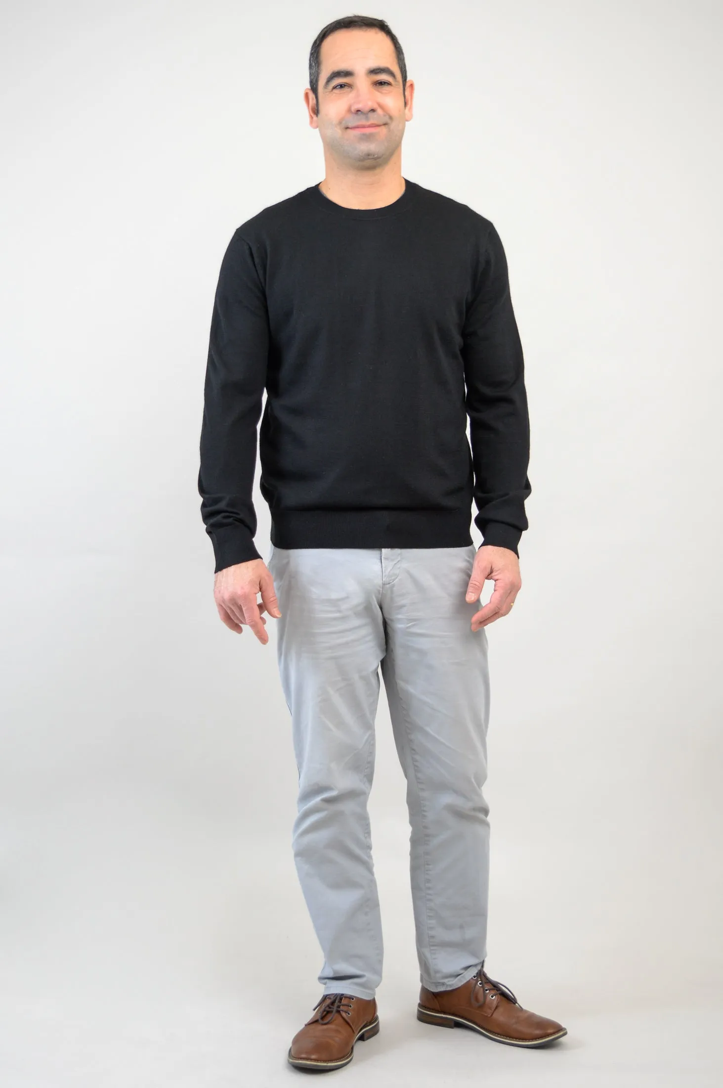 Fraser Sweater, Black, 100% Merino Wool sold by Blue Sky product image thumbnail 5