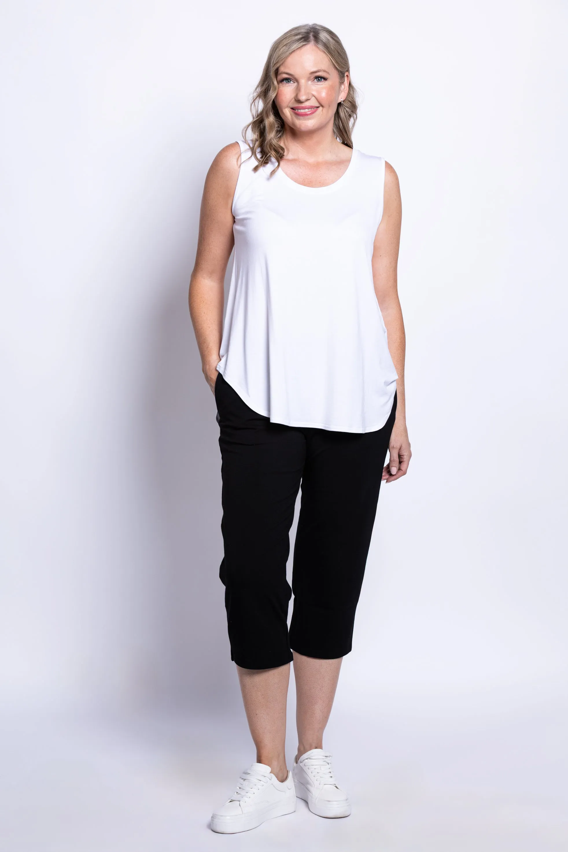 Jazz Tank, White, Bamboo sold by Blue Sky product image thumbnail 2