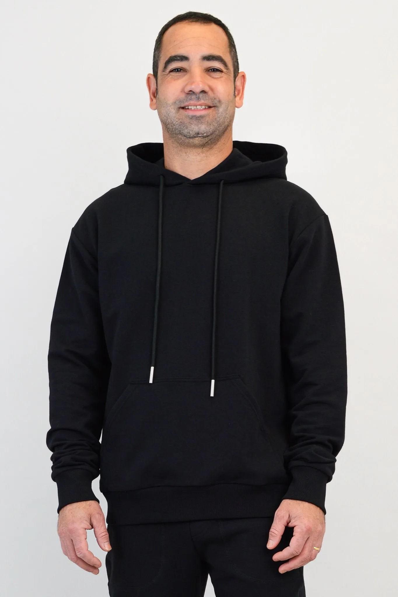 JoeJoe Hoodie, Black, Cotton - Final Sale sold by Blue Sky product image thumbnail 4