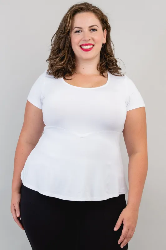 Kim Cap, White, Bamboo sold by Blue Sky