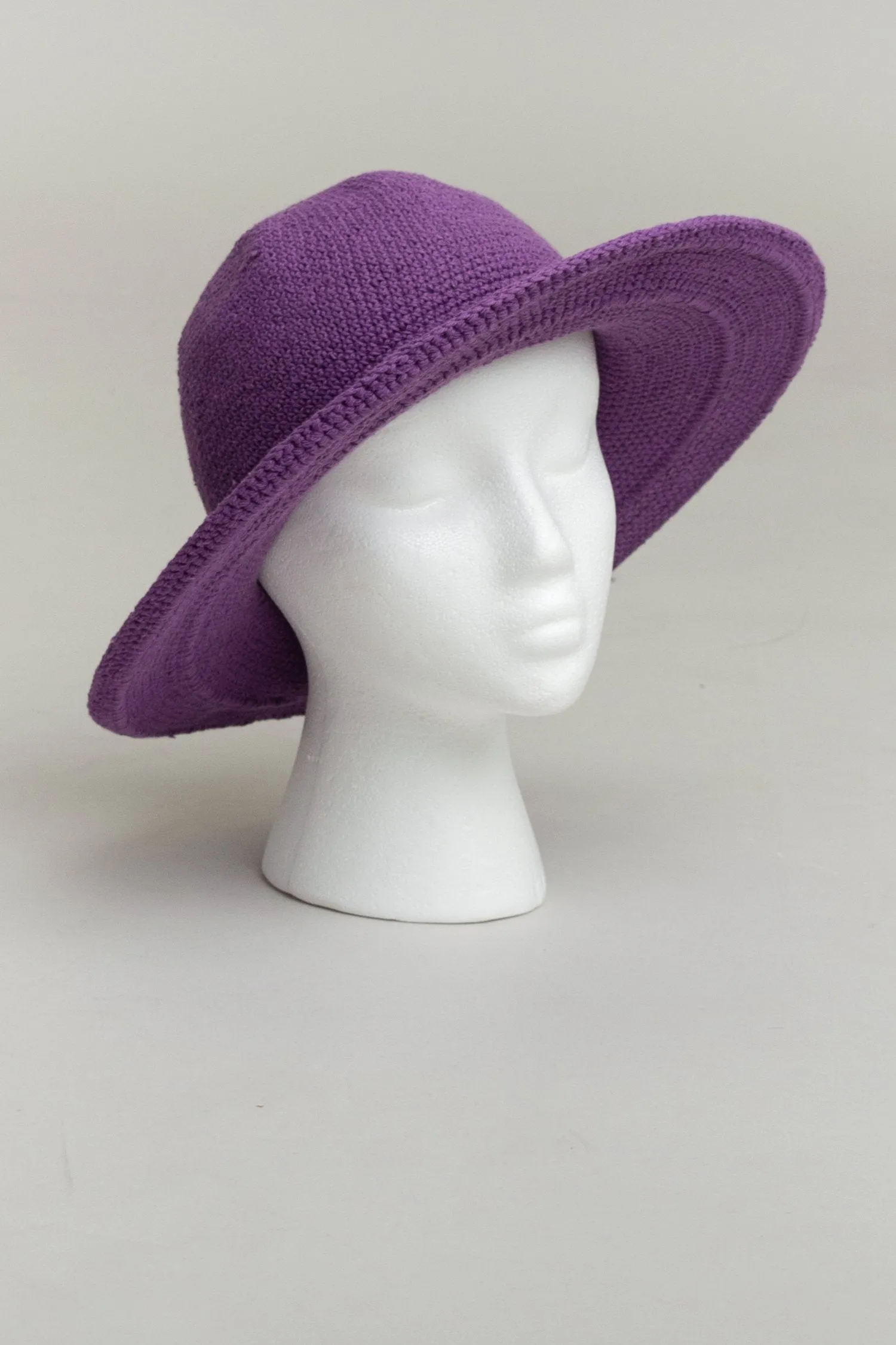 Purple Hat, Cotton sold by Blue Sky product image thumbnail 4